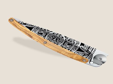 Deejo 37g, Olive wood / Aztec Sun