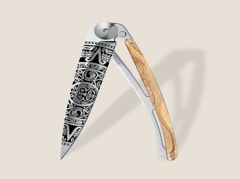 Deejo 37g, Olive wood / Aztec Sun