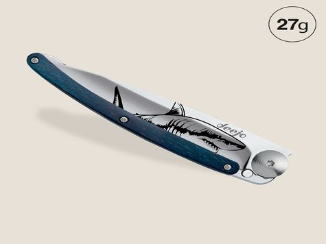 Deejo 27g, Blue beech wood / Shark