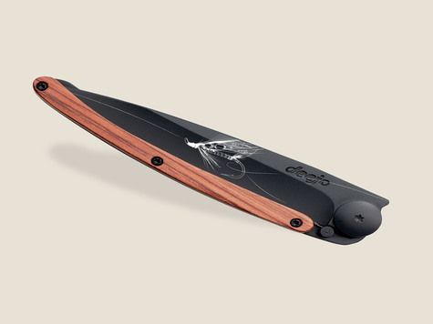 Deejo 27g, Coral Wood / Silver Wilkinson
