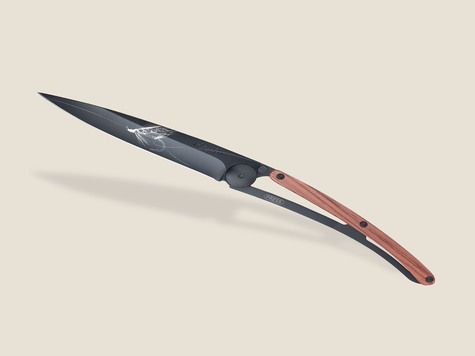 Deejo 27g, Coral Wood / Silver Wilkinson