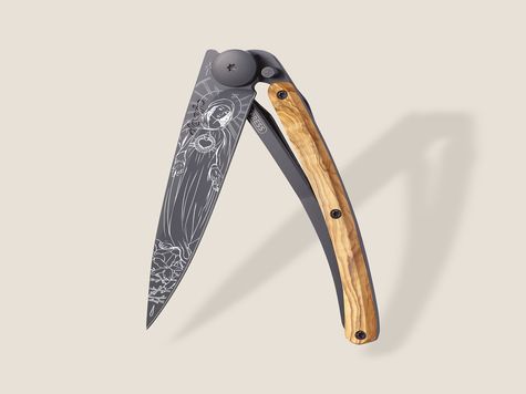 Deejo 37g, Olive wood / Virgo