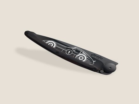Deejo 27g, Ebano / Carreras