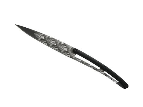 6 cuchillos de mesa Deejo 'Bistro', ABS / Art Déco