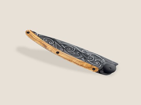 Deejo 37g, Olive wood / Pacific