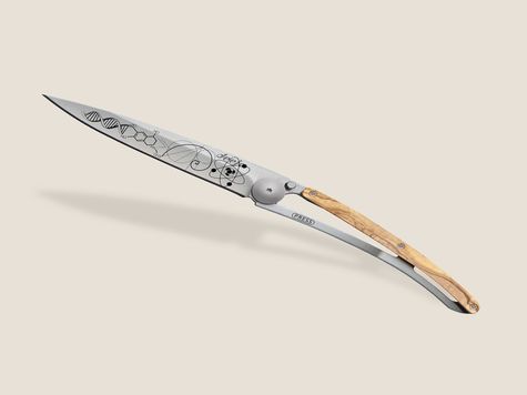 Deejo 37g, Olive wood / Sciences