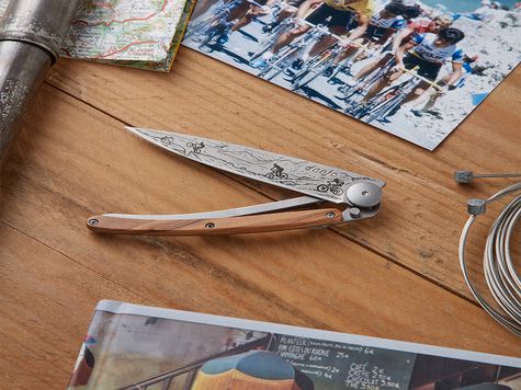 Deejo 37g, Olive wood / Mountain bike