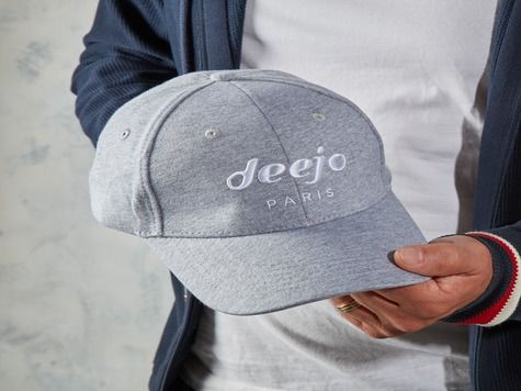 Gorra de béisbol  Deejo, Gris