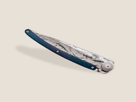 Deejo 37g, Blue Beech Wood / Wave