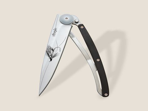 Deejo 37g, Ebony / Silver Wilkinson