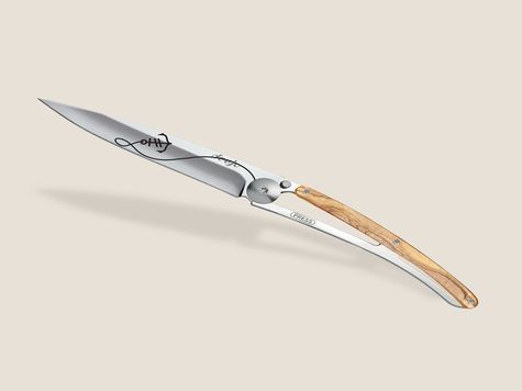 Deejo 27g, Olive wood / Anchor
