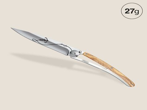 Deejo 27g, Olive wood / Anchor