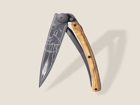 Deejo 37g, Olive Wood / Sagittarius