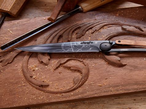 Deejo 37g, Olive Wood / Sagittarius