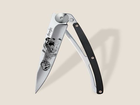 Deejo 37g, Ebony wood / Grizzly
