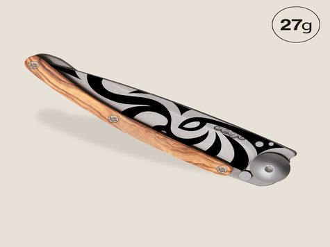 Deejo 27g, Olive wood / Tribal